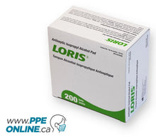 Load image into Gallery viewer, Antiseptic Isopropyl Alcohol Pads (Box of 200) -  Shop PPEONLINE.CA
