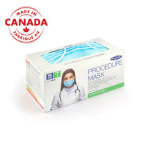 Load image into Gallery viewer, ASTM Level 1 Surgical Mask made in Canada ideal for PPE use in medical settings, available for purchase online at PPE Online.
