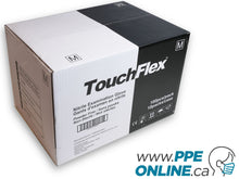 Load image into Gallery viewer, Case of Black TouchFlex Nitrile Exam Powder Free Gloves 5 Mil - PPE ONLINE
