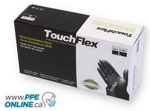 Load image into Gallery viewer, Box of Large 5mil Black Nitrile Gloves - Durable, high-quality protection.  Shop now at PPEOnline.ca
