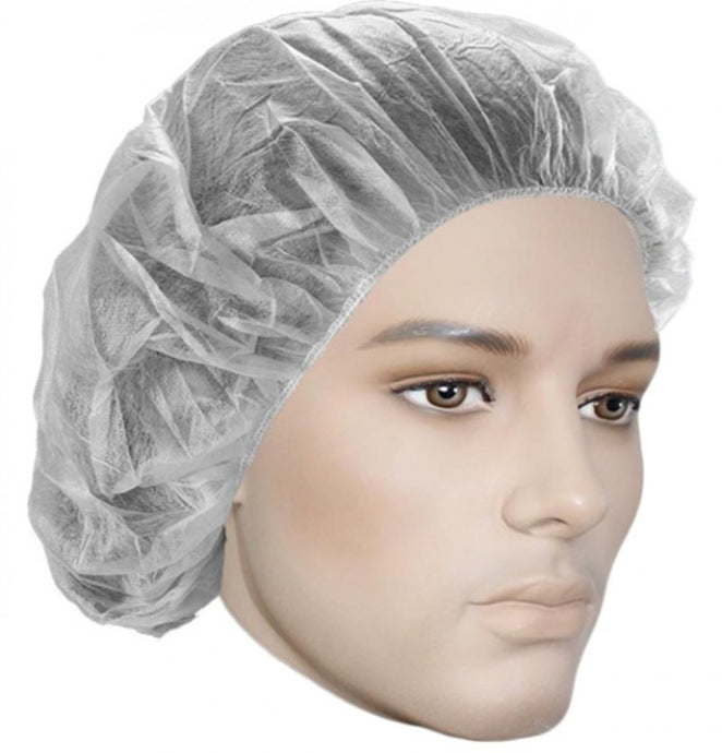 Bouffant Cap / Hairnet White  - PPE ONLINE