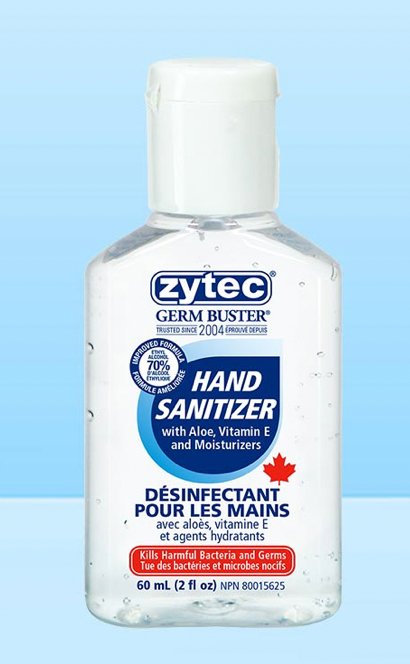 Gel Hand Sanitizer 70% (Made In Canada) - PPE ONLINE