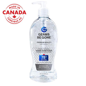 Germs Be Gone 75% Ethyl Alcohol, Hand Sanitizer GEL - PPE ONLINE