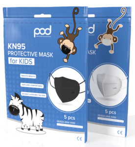 **KIDS* KN95 BLACK Face Masks (Pack of 50) - PPE ONLINE