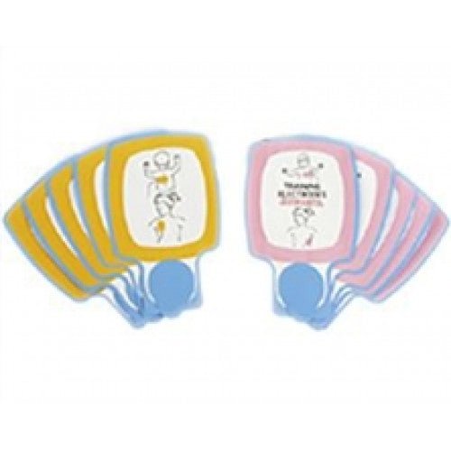 Physio-Control Pediatric TRAINING Electrode Pads -5 Pack Pad Portion - PPE ONLINE