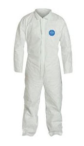 Tyvek Long Sleeve Coverall NO Hood - PPE ONLINE