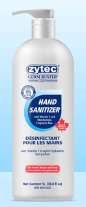 Zytec Germ Buster 70% Ethyl Alcohol, Hand Sanitizer GEL